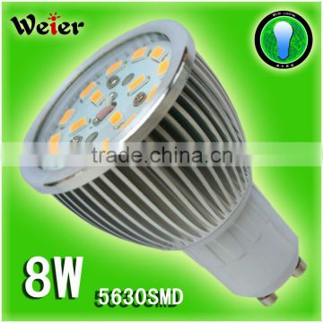 8W 5630 SMD GU10 700LM CE RoHS