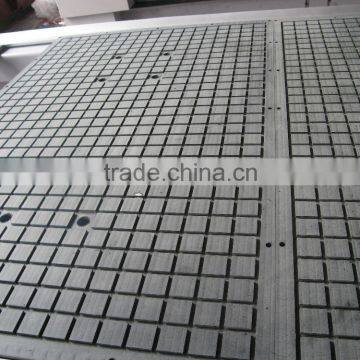 CNC Working table PVC T-shot and Vacuum Table