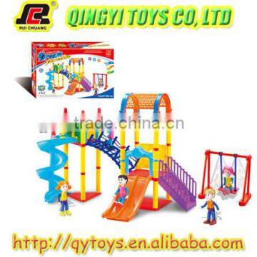 block paradise series toy DIY game for inteligent