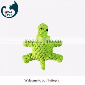 Turtle shape rope dog toys manufacturers