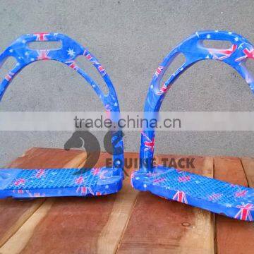 Jin Stirrups, Aluminium Horse Riding Lightweight Non Slip Treas Jin Stirrups, Kinko Stirrup