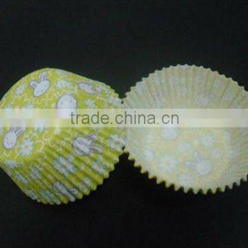 Wholesale Yellow Easter Bunny Baking Cups