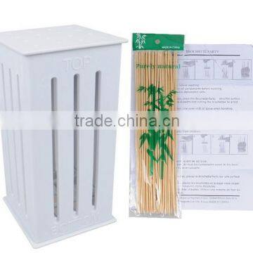 Brochette Express As Seen On TV Skewers Food Slicer BBQ Grill Shish Kabab Maker photo-2