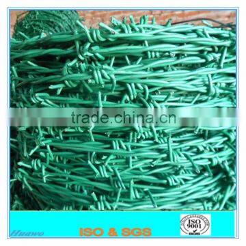 hot sale PVC coated barbed wire price per roll