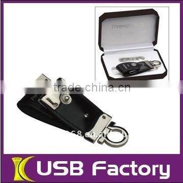 Hottest! Leather usb flash drive stick pendrive