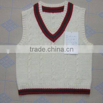 children's knitted vest