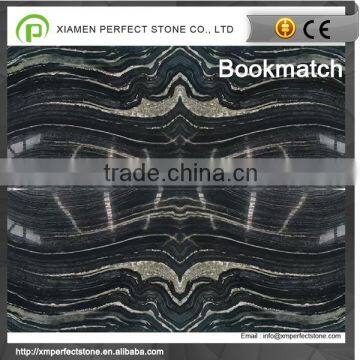 Black Marble Slab Price With Bookmatch Marble