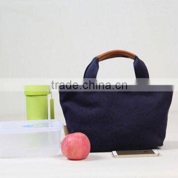 Dark color men's lunch bag daily shopping bag