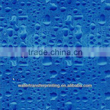 water transfer printing film waterdrop pattern GW6202, width 100cm