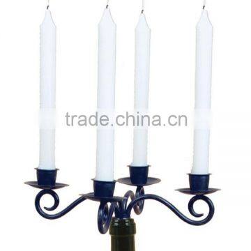 4 Arms Small Wire Black Candelabra