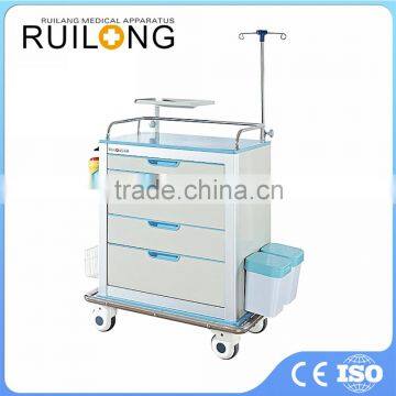 Operation Theatre Medical Nursing Dressing Trolley With Drawers