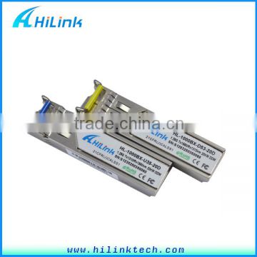 Made in China WDM SFP 1000Mbps 20km 1310/1490nm