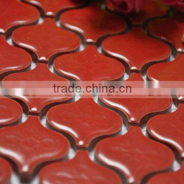 Red color lantern ceramic mosaic tiles,new design of ceramic tiles for wall ACE1079