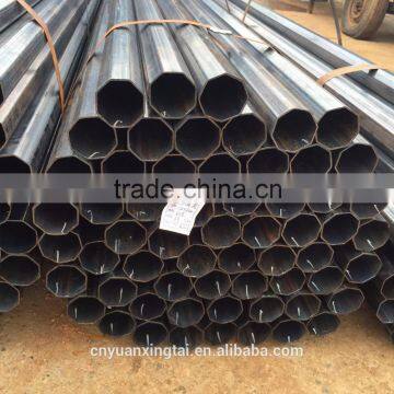 Large diameter galvanised steel welding octagonal pipe size