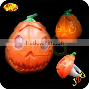 plastic LED glowing flashing pumpkin lights for Halloween