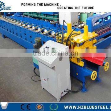 Metal Steel Roofing Ridge Forming Machine / Ridge Cap Glazed Tile Roll Forming Machine / Hip Cap Tile Equipment