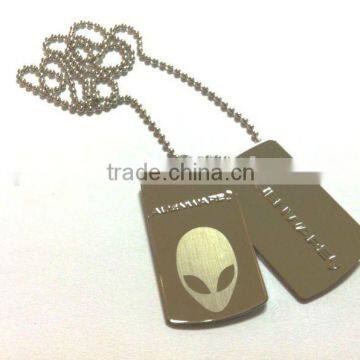 2011 metal dog tag/brand tag