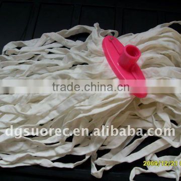 Industrial cleanroom floor and wall mop