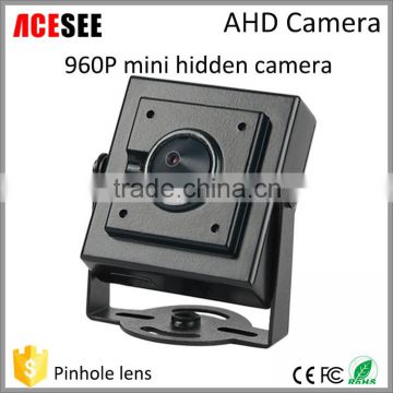 ACESEE new products mini 960p ahd hidden cctv camera with pinhole lens