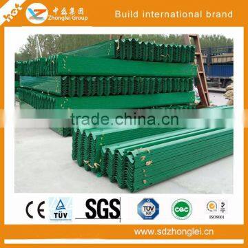 Highway Guardrail Plate, Waveform Guardrail (green) photo-5