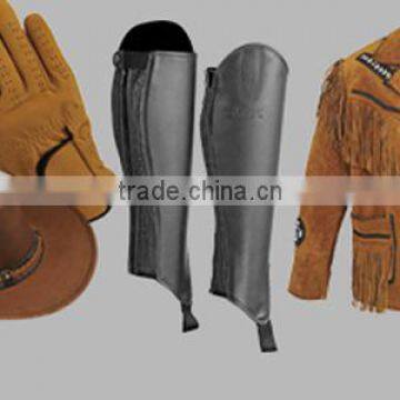 Horse Rider Equipments Saddlery Equestrian Riding Gloves Chaps Gaiters Boots Hats Spurs Whips Leather Apparel