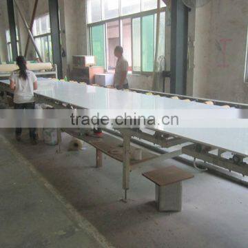 white artificial man made quartz stone slabs