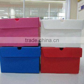 Folding Corflute archive box,file box ,documents box