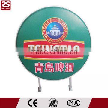 Vacuum Forming Acrylic Led Round Silk Screen Outdoor Advertising Light Box photo-5