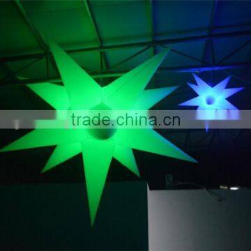 Hot sale inflatable lighting star for party decoration