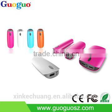 2016 Wholesale Fashion Design Fish Mouth Power Bank 2600mAh Portable Battery Charger Power Bank