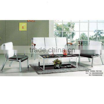 high quality office Shape sponge leisure sofa set 30584-16218A