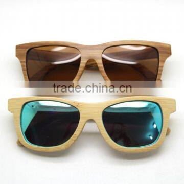 2015 High Quality OEM Wholesale Mirror Lens China Custom Logo Bamboo Sunglasses Wholesale Dropship photo-6
