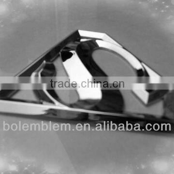 ABS Plastic chrome Superman emblem