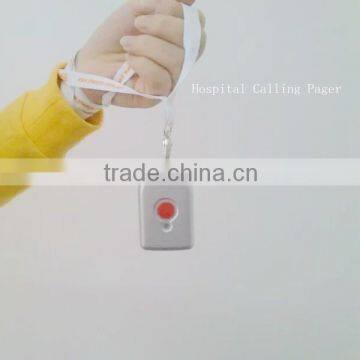 Home nursing system calling pager for the elderly
