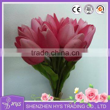 Durable professional high quality artificial tulip bouquet