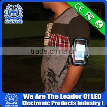 2015 Hot Selling Glowing Mobile Phone Armlet