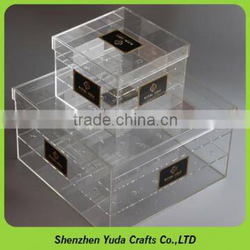 Wholesale Sweety Valentine's Day Acrylic Flower Case Dustproof Rose Box photo-3