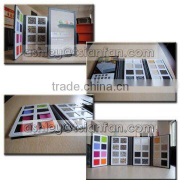 Tsianfan Quartz Stone Display Sample Book/plastic Stone Display Sample Books PY051-5 photo-1