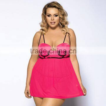 2016 plus size sexy lingerie