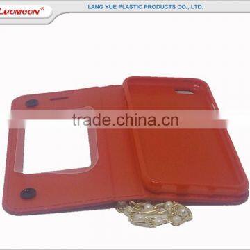 Wallet Leather Cell Phone Case Cover With Belt Loop for Htc Desire 620 M10 photo-4