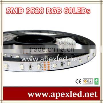 rgb led flexible strip light IP33 SMD3528 60LEDs