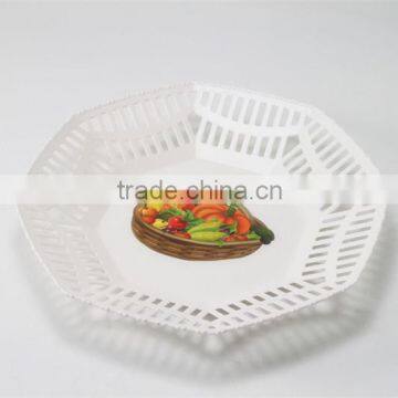 Plastic fruit tray