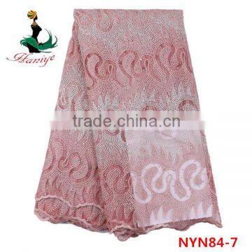 2016 Haniye Tulle Lace Fabric, African Net Lace, Wholesale African Lace Fabrics/NYN84 photo-6