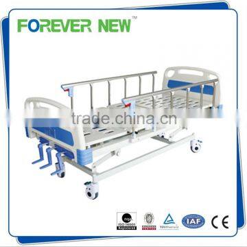 YXZ-C-002 3 crank manual hospital bed, manual bed