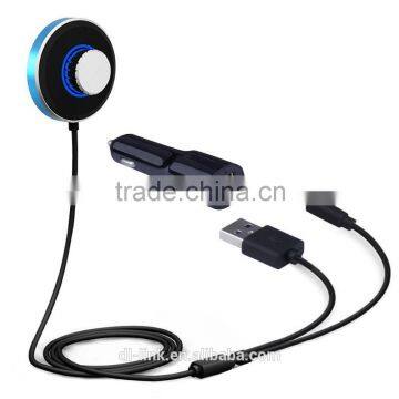 Factory Direct Supply! BT-3 Bluetooth 4.0 Car Handsfree Wireless Audio Receiver 3.5mm Auxiliary Jack photo-4