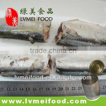 Factory of Salty Atlantic Canned Mackerel Fish