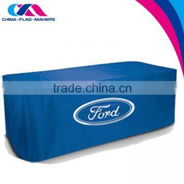 Custom Trade Show Sublimation Print Fitted Table Cloth photo-3