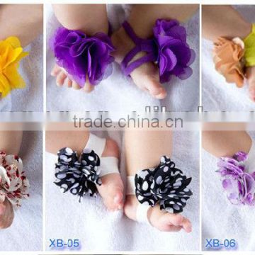 hot sale barefoot Sandals, lovely baby feet bracelet