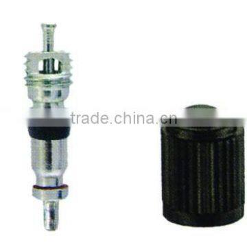 Tire Valve Cap And Valve Core