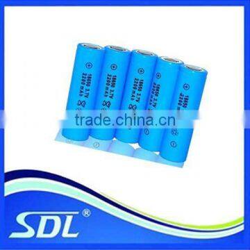 SDL Rechargeable 18650 battery for 3.7V 2200mAH li-ion battery